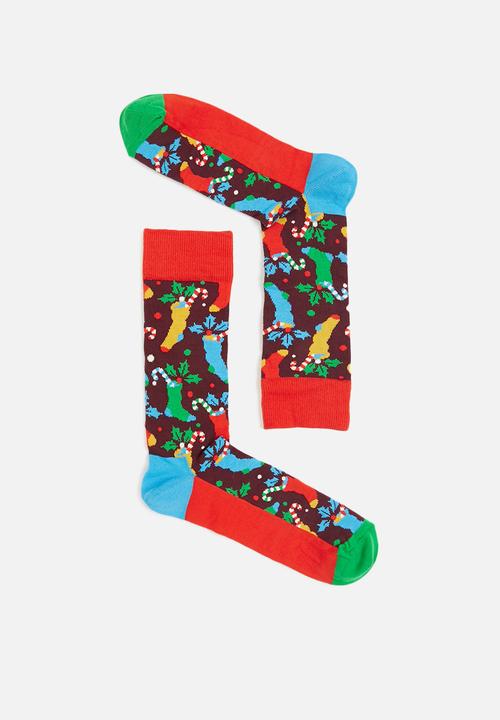 Happy Socks - 3-Pack holiday socks gift set - multi