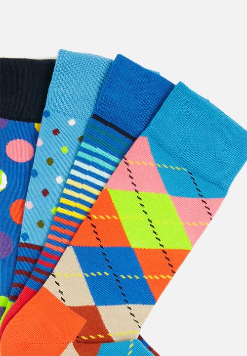Happy Socks - 4-Pack classic socks gift set - multi