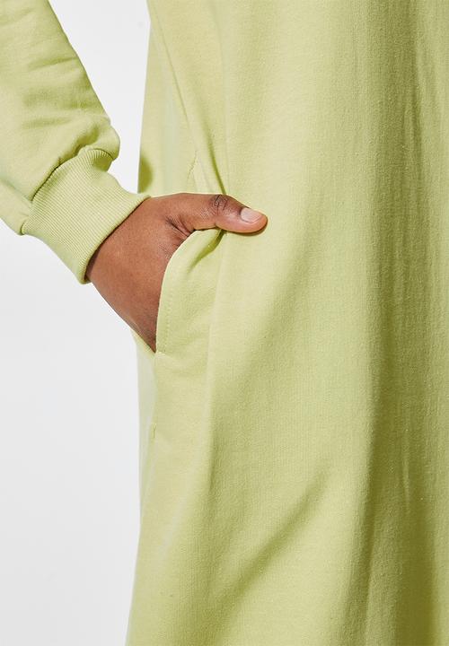 Superbalist - The ultimate sweat dress - pale green