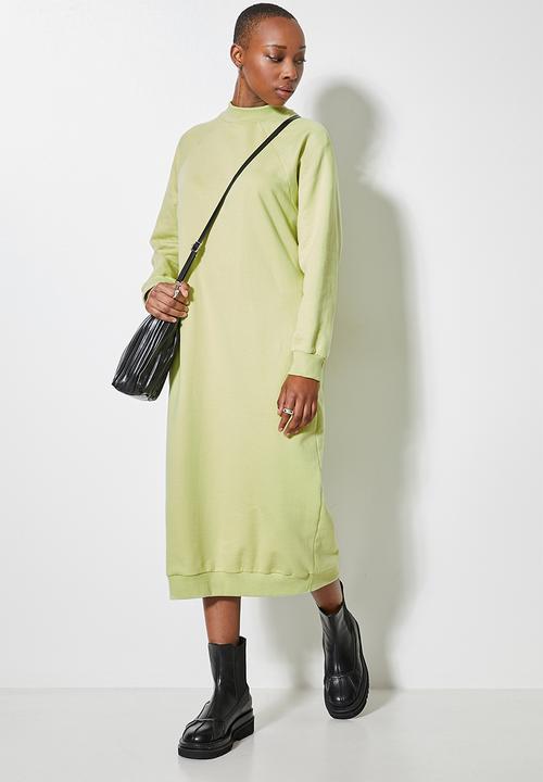 Superbalist - The ultimate sweat dress - pale green