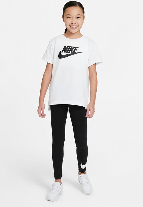Nike - G nsw tee dptl basic futura - white/black