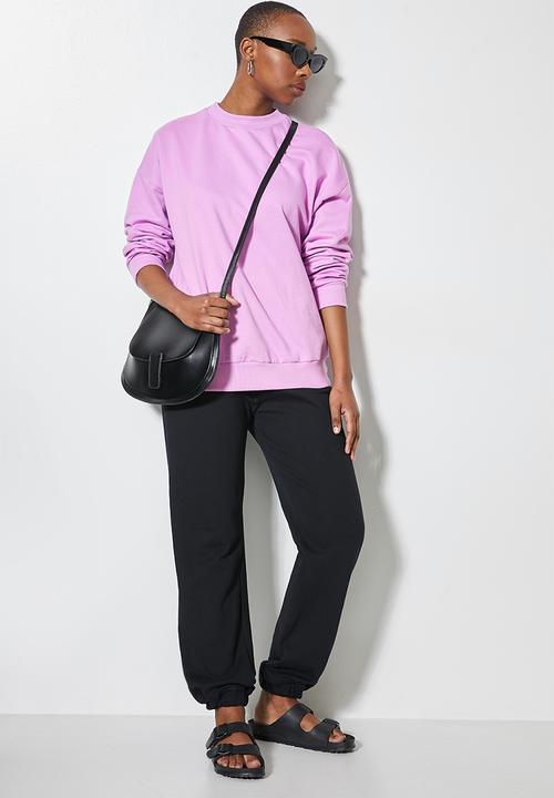 Superbalist - Crew neck sweat - mid mauve