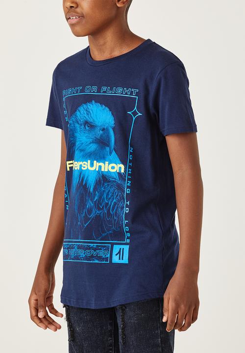 Flyersunion - Eagle tee - navy