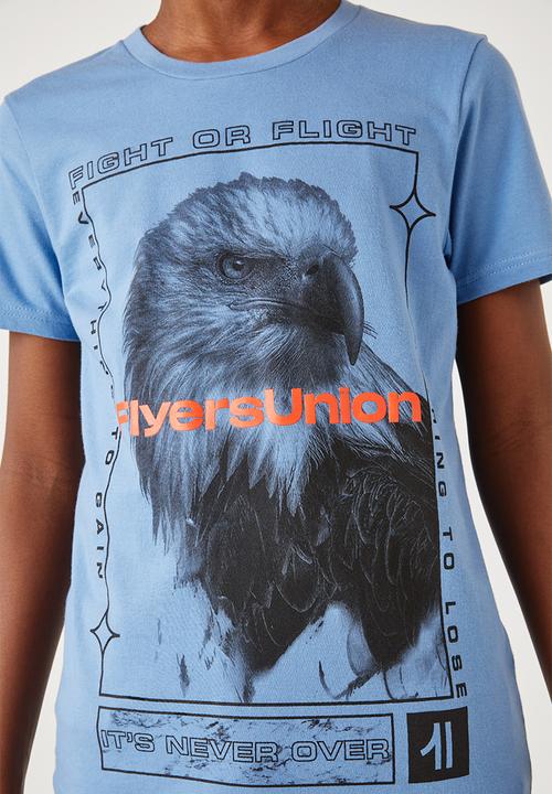 Flyersunion - Eagle tee - blue