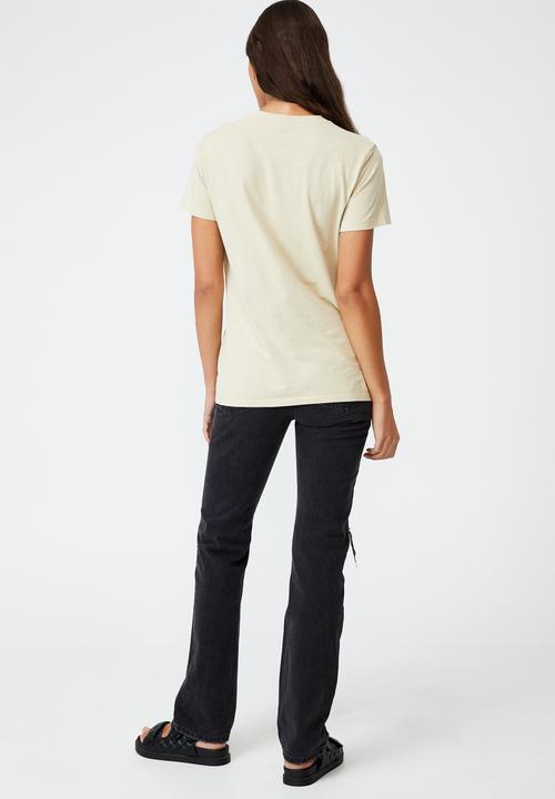 Cotton On - Classic organic cotton lcn graphic tee - lcn pea snoopy cuddle/shell