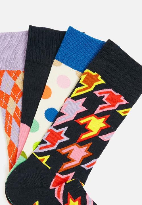 Happy Socks - 4-Pack dot socks gift set - multi