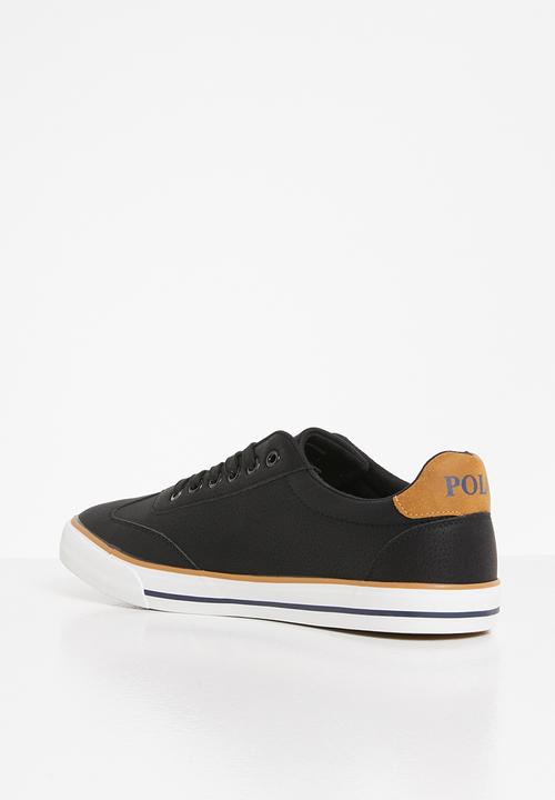 POLO - Hudson side flash sneaker - black