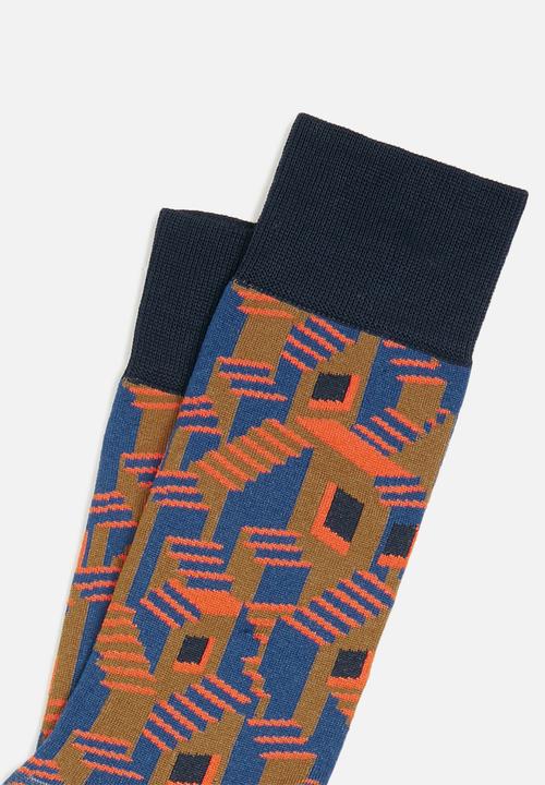 Happy Socks - City maze socks - multi