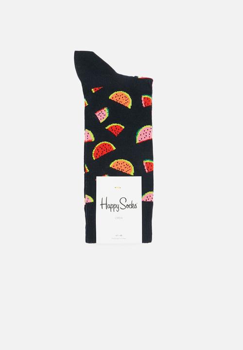 Happy Socks - Watermelon socks - black