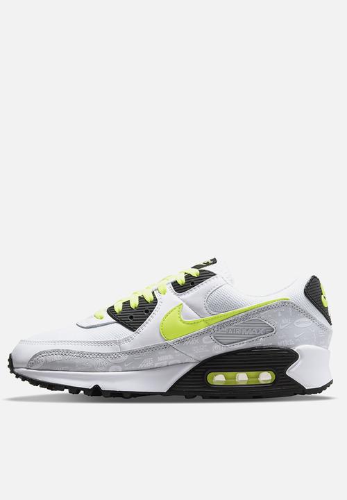Nike - Air Max 90 - white/volt-black-pure platinum