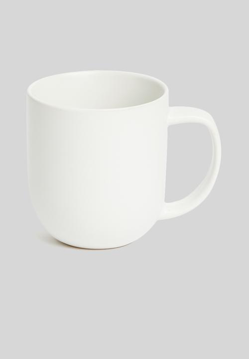 Sixth Floor - Crisp mug set of 4 - white