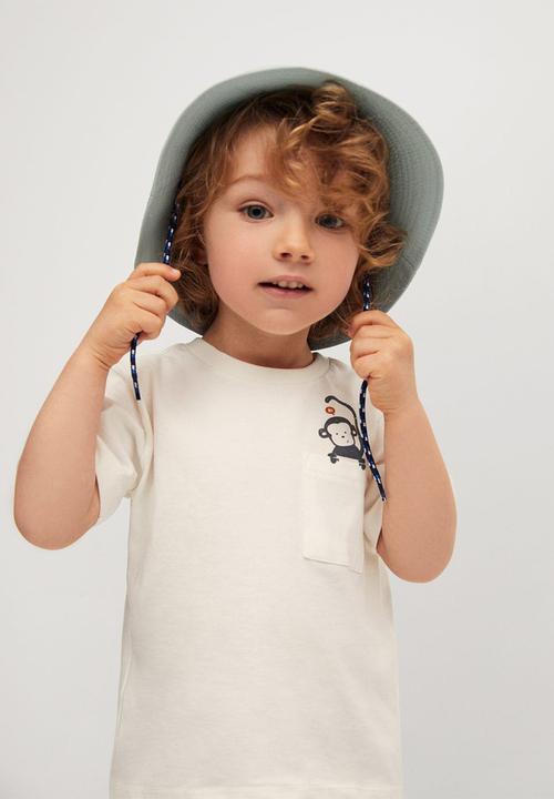 MANGO - Cap ray - light/pastel blue
