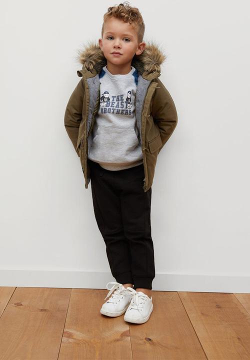MANGO - Parka jordan - khaki