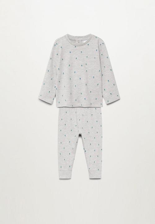 MANGO - Pyjama pack jackb - grey