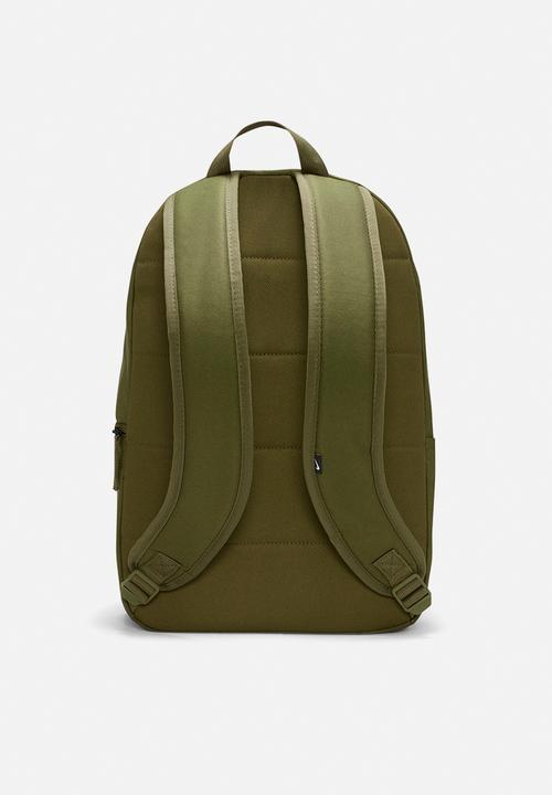 Nike - Nike heritage backpack - swoosh - rough green/black