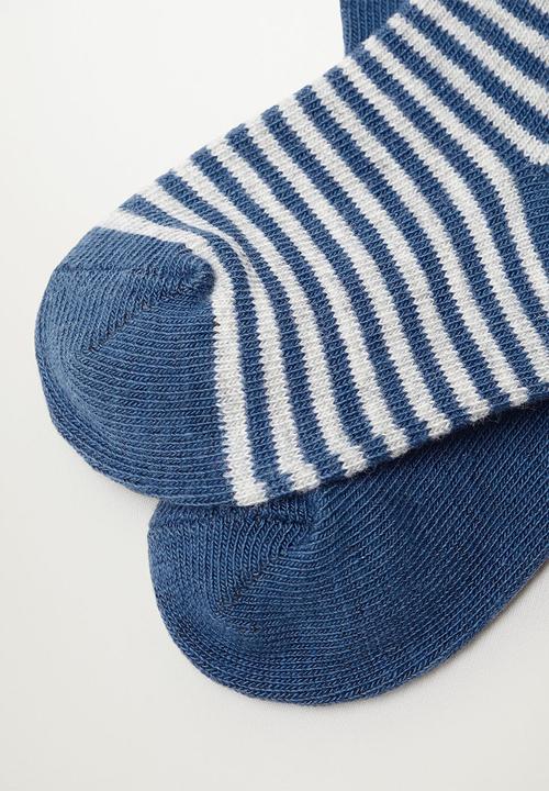MANGO - Socks chop - medium blue