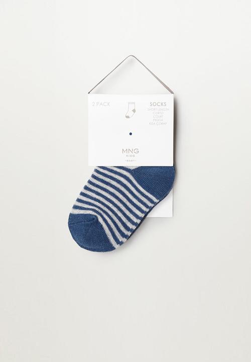 MANGO - Socks chop - medium blue
