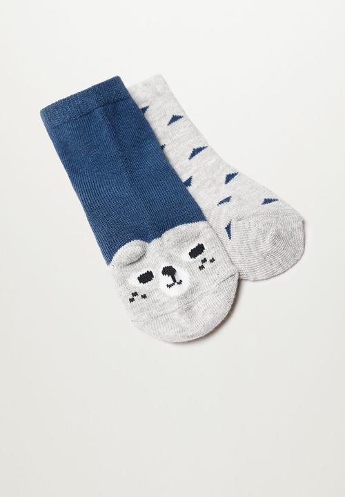 MANGO - Sock puppy - medium blue