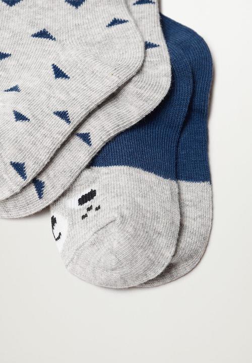 MANGO - Sock puppy - medium blue