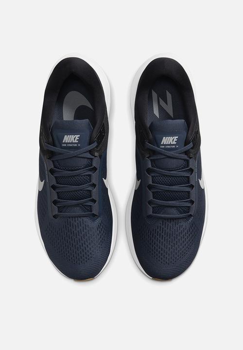 Nike - Nike air zoom structure 24 - thunder blue/wolf grey-black
