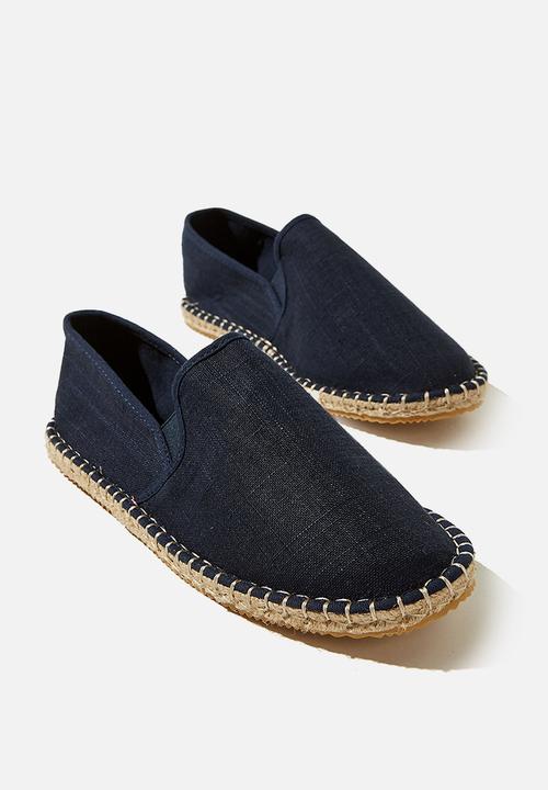 Cotton On - Noah espadrille slip-on  - navy