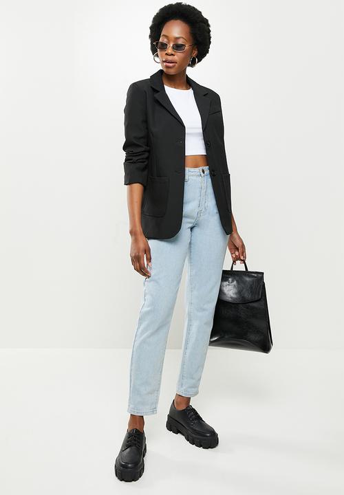 STYLE REPUBLIC - Longline blazer - black