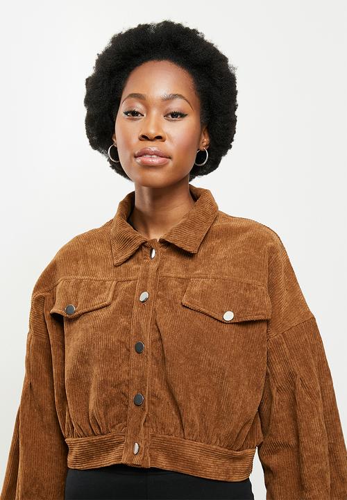 STYLE REPUBLIC - Corduroy jacket - tobacco