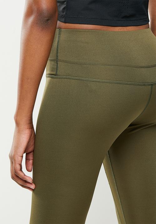 STYLE REPUBLIC - Seamfree 7/8 leggings with cuff - army green