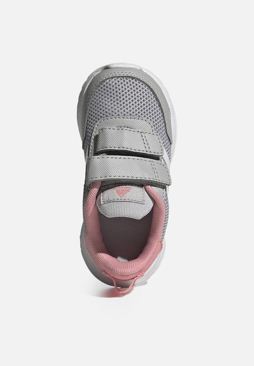 adidas Performance - Tensaur run i - grey two/ftwr white/super pop
