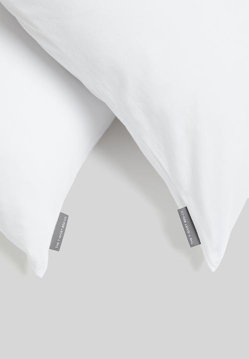 T-shirt Bed Co. - T-shirt cotton pillowpacks - scandinavian white