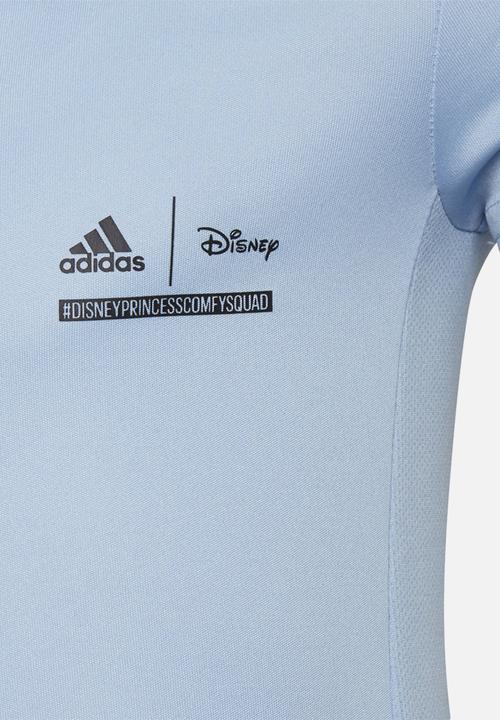 adidas Performance - Disney comfy princess tee - clear sky/black