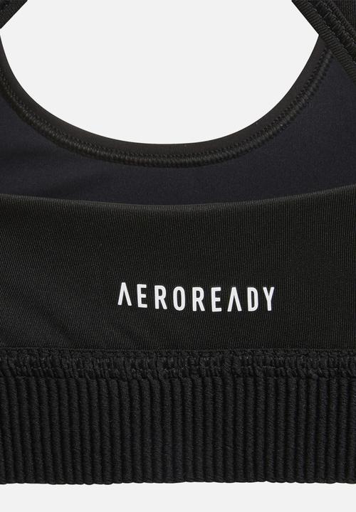 adidas Performance - Believe this AEROREADY sports bra - black/white