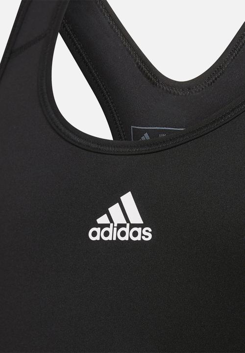 adidas Performance - Believe this AEROREADY sports bra - black/white