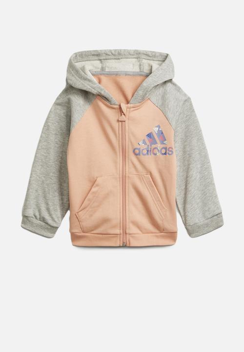 adidas Performance - I bos logo fz j - blush/grey/white