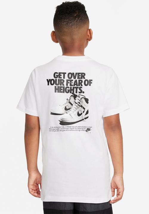 Nike - B nsw tee air c/s fa21 - white