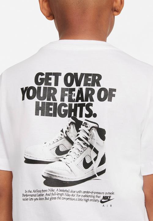 Nike - B nsw tee air c/s fa21 - white