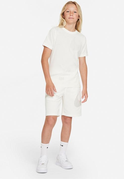 Nike - B nsw tee swoosh pack fa21 - sail