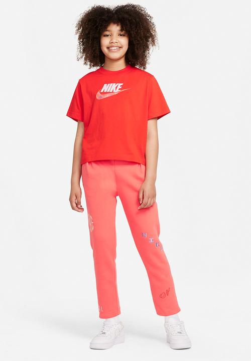 Nike - G nsw tee boxy rtl - chile red