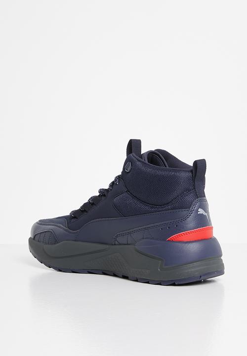 PUMA - X-ray 2 square mid wtr - x-ray 2 square mid wtr - peacoat-peacoat-future blue-high risk red-puma silver