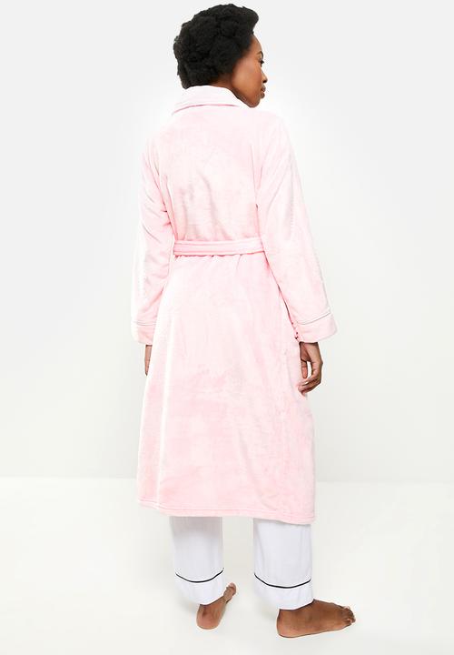 STYLE REPUBLIC - Plush robe - light pink