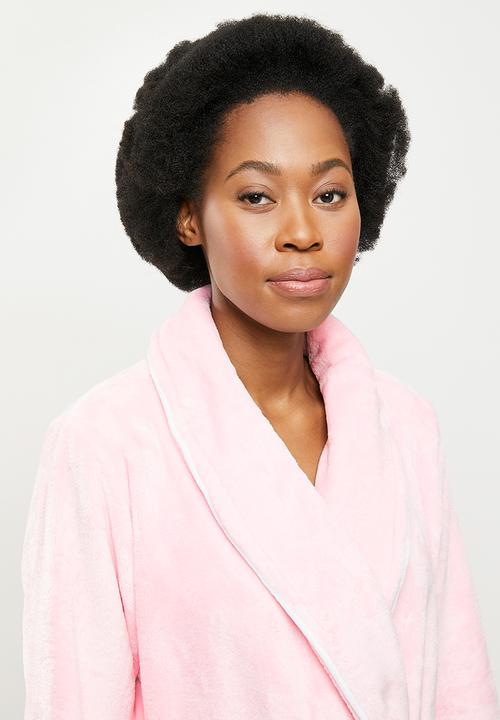 STYLE REPUBLIC - Plush robe - light pink
