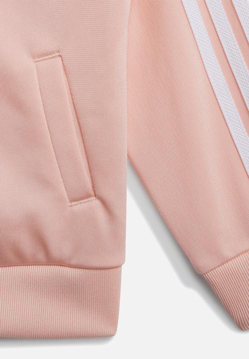 adidas Originals - Sst tracksuit - haze coral/white