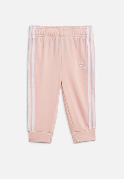 adidas Originals - Sst tracksuit - haze coral/white