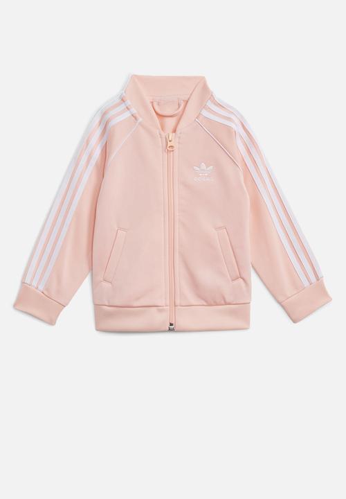 adidas Originals - Sst tracksuit - haze coral/white