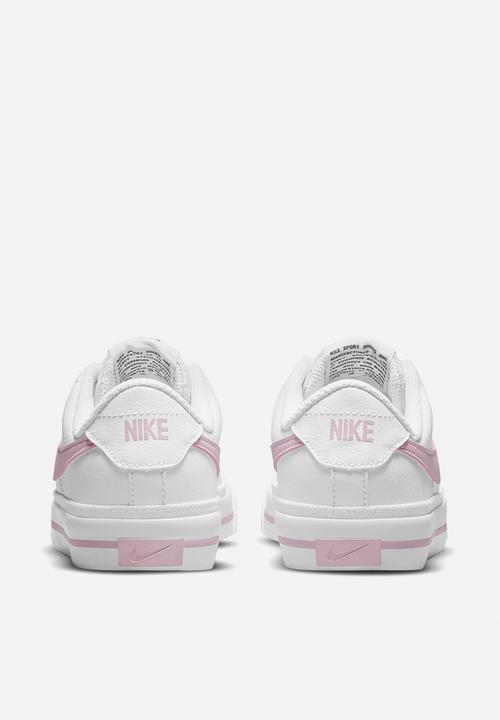 Nike - Nike court legacy (gs) - white/pnkfom