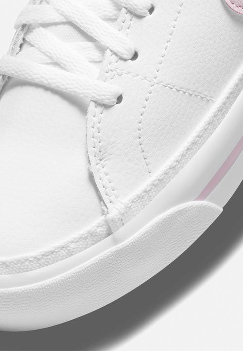 Nike - Nike court legacy (gs) - white/pnkfom