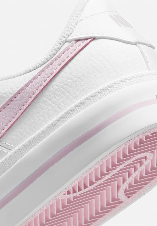 Nike - Nike court legacy (gs) - white/pnkfom