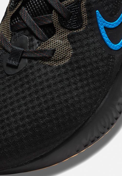 Nike - Renew run 2 - black/photo blue-dark pony-melon tint