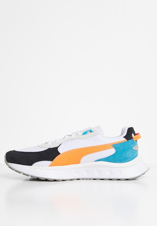 PUMA - Wild rider rollin' - wild rider rollin'- puma white-orange glow