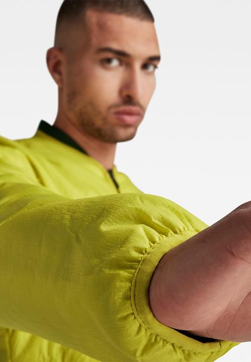 G-STAR - Lightly padded indoor jacket - dark hivis